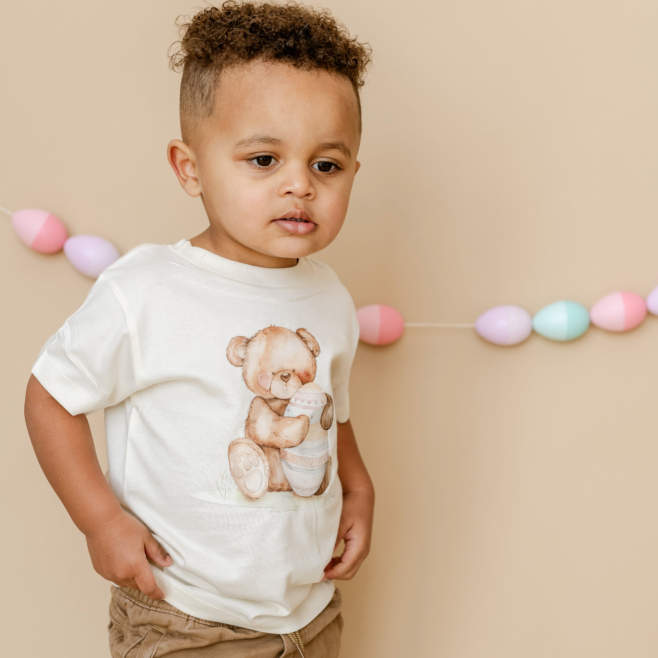 Watercolor Easter Animals - Child Tee Little Mama Shirt Shop