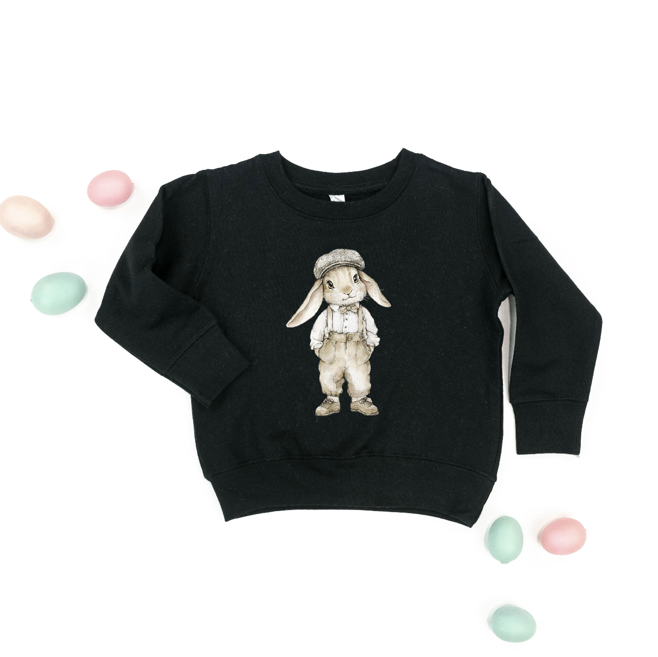 Watercolor Easter Animals - Child Sweater Little Mama Shirt Shop