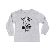 Brother's Biggest Fan - (Choose your Sport) - Child Long Sleeve Tee Little Mama Shirt Shop