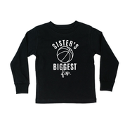 Sister's Biggest Fan - (Choose your Sport) - Child Long Sleeve Tee Little Mama Shirt Shop