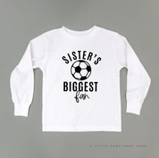 Sister's Biggest Fan - (Choose your Sport) - Child Long Sleeve Tee Little Mama Shirt Shop
