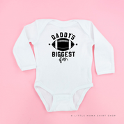 Daddy's Biggest Fan - (Choose your Sport) - Child Long Sleeve Tee Little Mama Shirt Shop