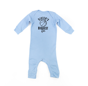 Sister's Biggest Fan - (Choose your Sport) - Infant Sleeper Little Mama Shirt Shop