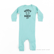 Daddy's Biggest Fan - (Choose your Sport) - Infant Sleeper Little Mama Shirt Shop