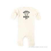 Daddy's Biggest Fan - (Choose your Sport) - Infant Sleeper Little Mama Shirt Shop