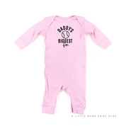 Daddy's Biggest Fan - (Choose your Sport) - Infant Sleeper Little Mama Shirt Shop