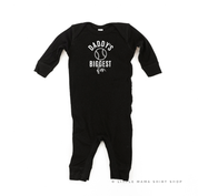 Daddy's Biggest Fan - (Choose your Sport) - Infant Sleeper Little Mama Shirt Shop