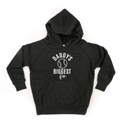 Daddy's Biggest Fan - (Choose your Sport) - Child Hoodie Little Mama Shirt Shop LLC