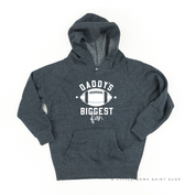 Daddy's Biggest Fan - (Choose your Sport) - Child Hoodie Little Mama Shirt Shop LLC