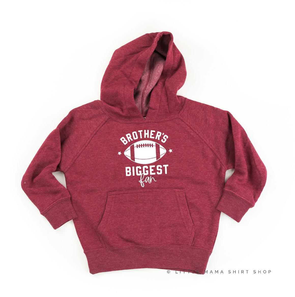 Brother's Biggest Fan - (Choose your Sport) - Child Hoodie Little Mama Shirt Shop LLC
