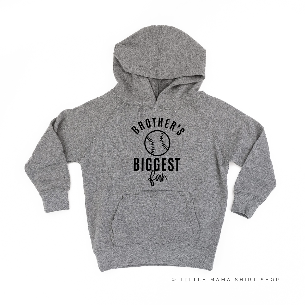 Brother's Biggest Fan - (Choose your Sport) - Child Hoodie Little Mama Shirt Shop LLC