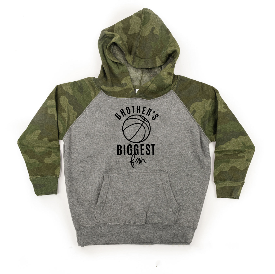 Brother's Biggest Fan - (Choose your Sport) - Child Hoodie Little Mama Shirt Shop LLC