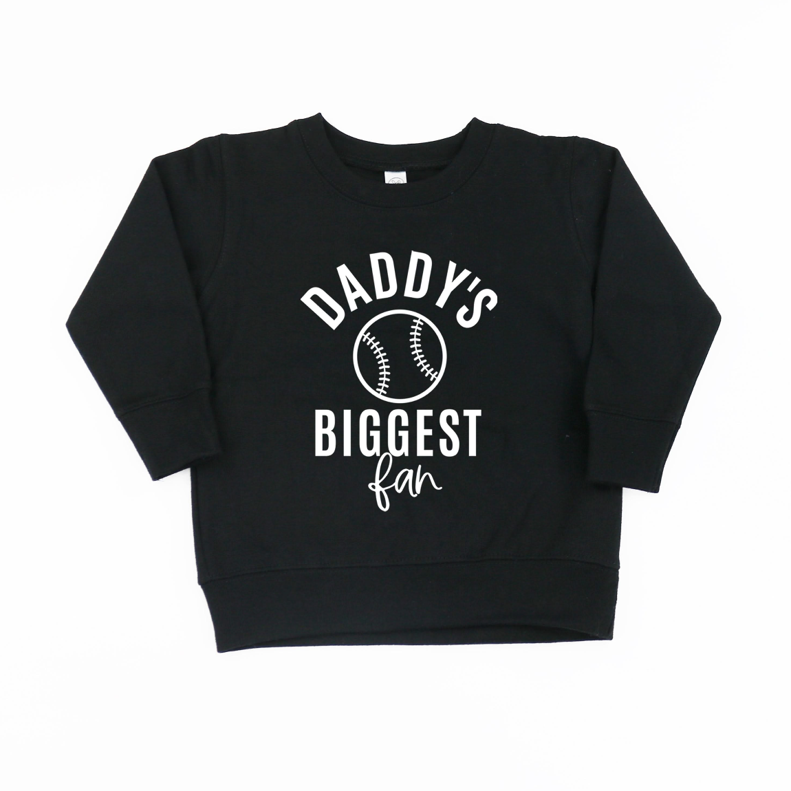 Daddy's Biggest Fan - (Choose your Sport) - Child Sweater Little Mama Shirt Shop