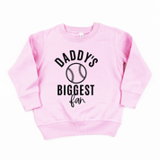 Daddy's Biggest Fan - (Choose your Sport) - Child Sweater Little Mama Shirt Shop