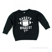 Daddy's Biggest Fan - (Choose your Sport) - Child Sweater Little Mama Shirt Shop