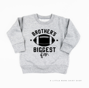 Brother's Biggest Fan - (Choose your Sport) - Child Sweater Little Mama Shirt Shop