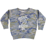 Brother's Biggest Fan - (Choose your Sport) - Child Sweater Little Mama Shirt Shop
