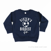 Sister's Biggest Fan - (Choose your Sport) - Child Sweater Little Mama Shirt Shop