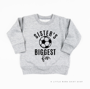 Sister's Biggest Fan - (Choose your Sport) - Child Sweater Little Mama Shirt Shop