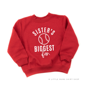 Sister's Biggest Fan - (Choose your Sport) - Child Sweater Little Mama Shirt Shop