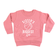 Sister's Biggest Fan - (Choose your Sport) - Child Sweater Little Mama Shirt Shop
