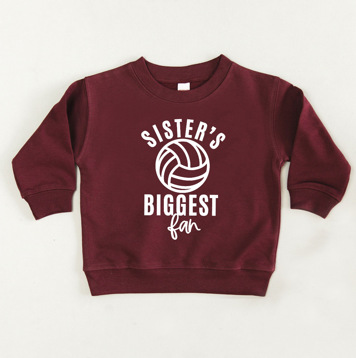 Sister's Biggest Fan - (Choose your Sport) - Child Sweater Little Mama Shirt Shop