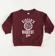 Sister's Biggest Fan - (Choose your Sport) - Child Sweater Little Mama Shirt Shop