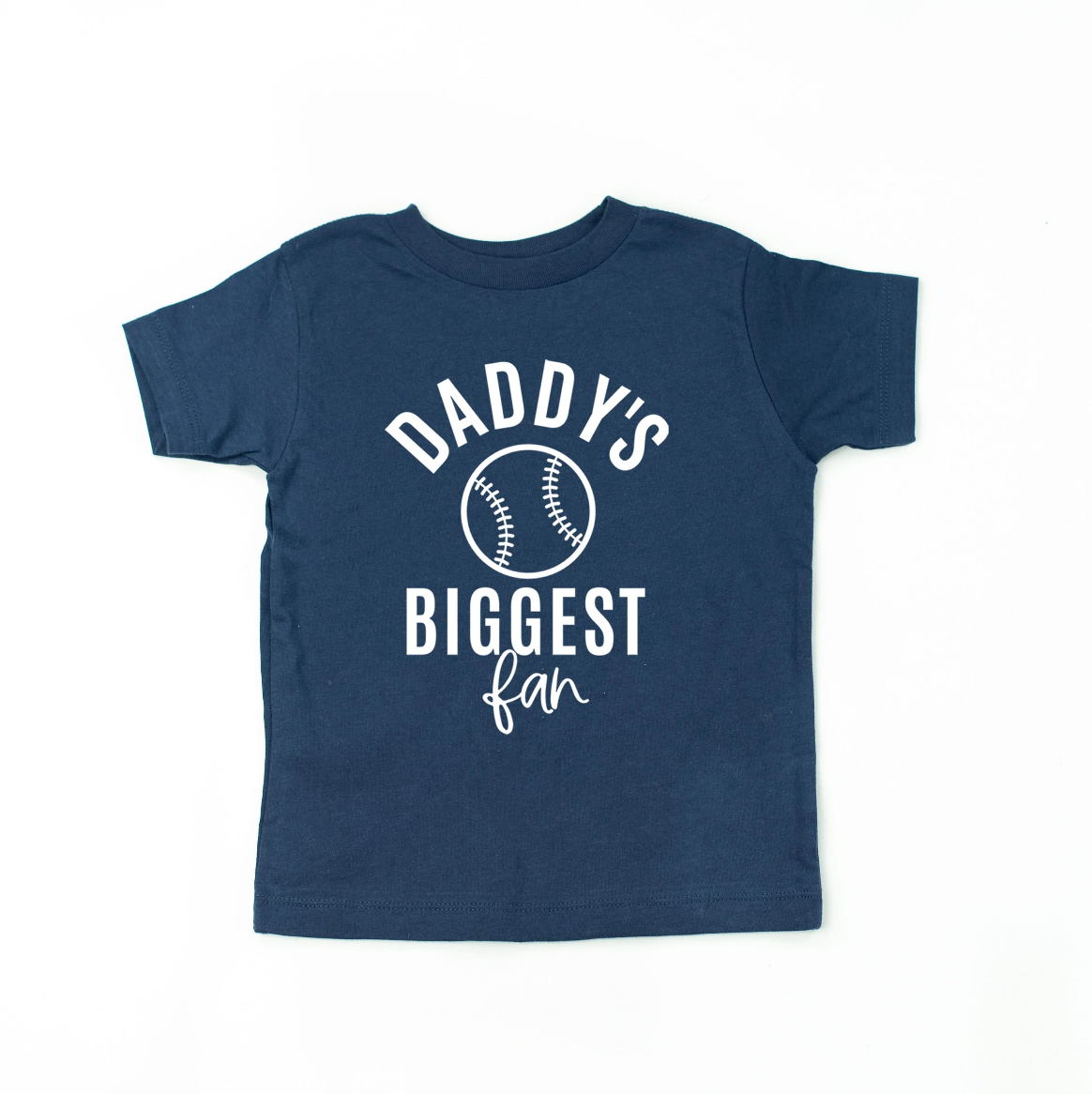 Daddy's Biggest Fan - (Choose your Sport) - Child Tee Little Mama Shirt Shop