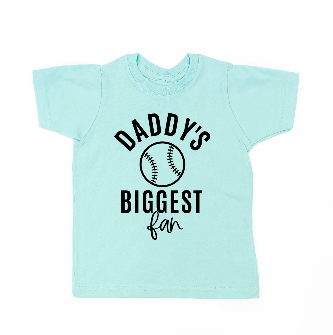 Daddy's Biggest Fan - (Choose your Sport) - Child Tee Little Mama Shirt Shop