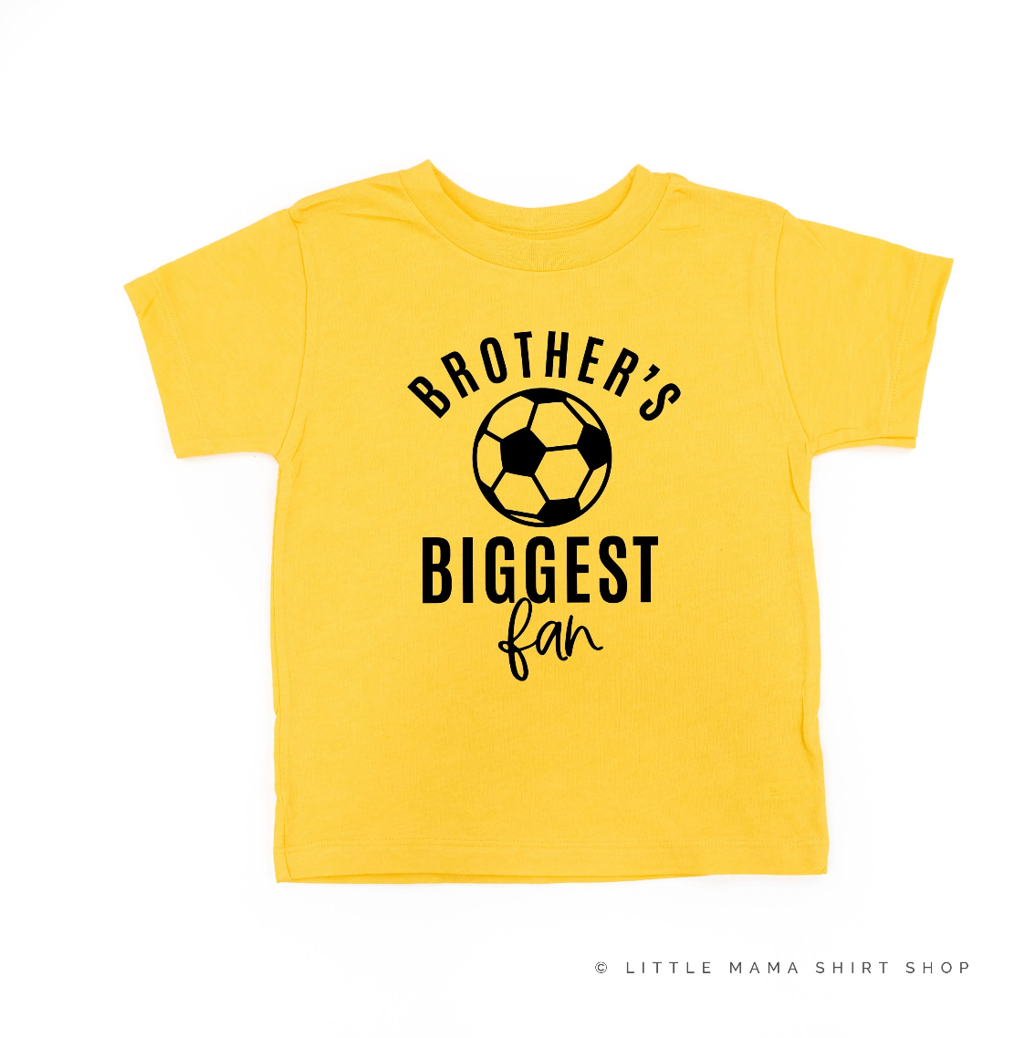 Brother's Biggest Fan - (Choose your Sport) - Child Tee Little Mama Shirt Shop