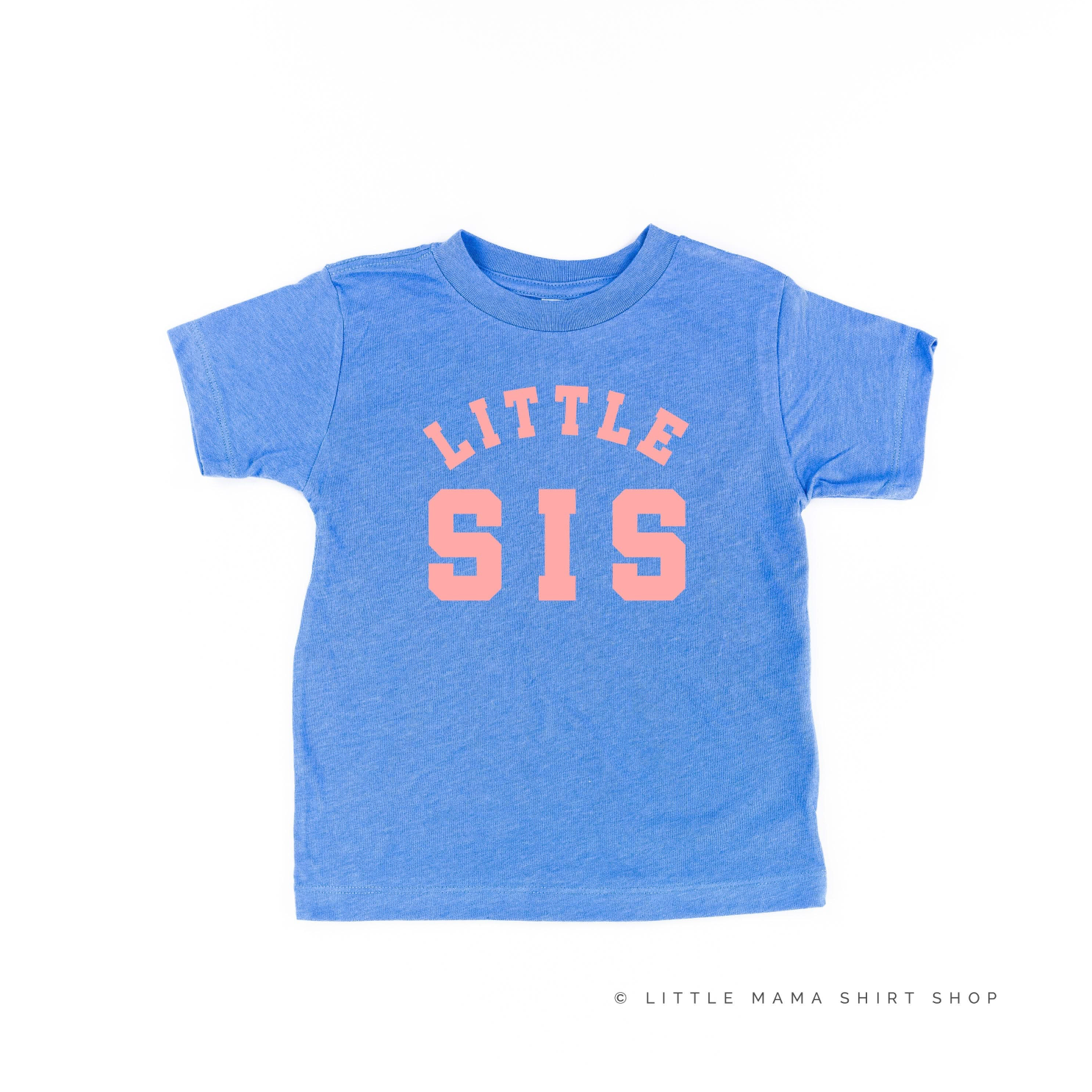 Varsity 'Sis' Sibling Tees - (Choose Your Role) - Child Tee Little Mama Shirt Shop