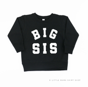 Varsity 'Sis' Sibling Tees - (Choose Your Role) - Child Sweater Little Mama Shirt Shop