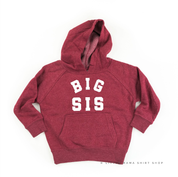 Varsity 'Sis' Sibling Tees - (Choose Your Role) - Child Hoodie Little Mama Shirt Shop LLC