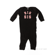 Varsity 'Sis' Sibling Tees - (Choose Your Role) - Baby Sleeper Little Mama Shirt Shop