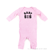 Varsity 'Sis' Sibling Tees - (Choose Your Role) - Baby Sleeper Little Mama Shirt Shop
