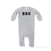 Varsity 'Bro' Sibling Tees - (Choose Your Role) - Baby Sleeper Little Mama Shirt Shop