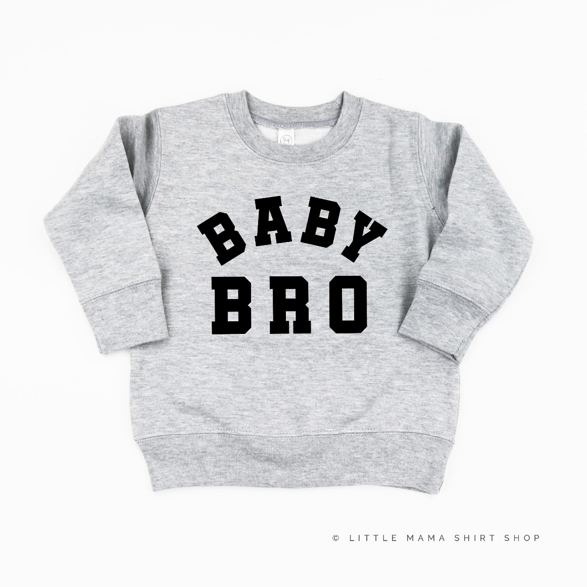Varsity 'Bro' Sibling Tees - (Choose Your Role) - Child Sweater Little Mama Shirt Shop
