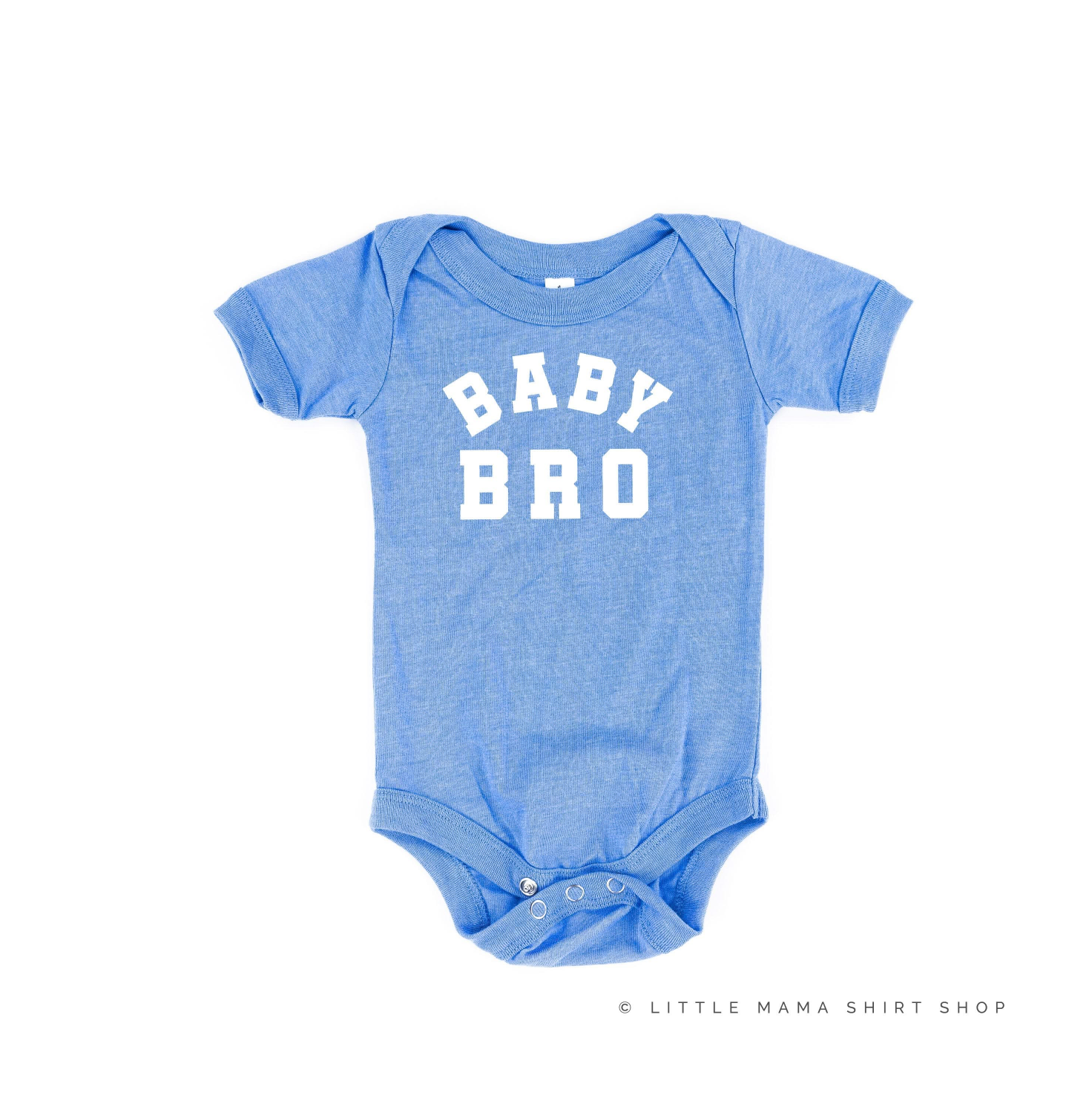 Varsity 'Bro' Sibling Tees - (Choose Your Role) - Child Tee Little Mama Shirt Shop