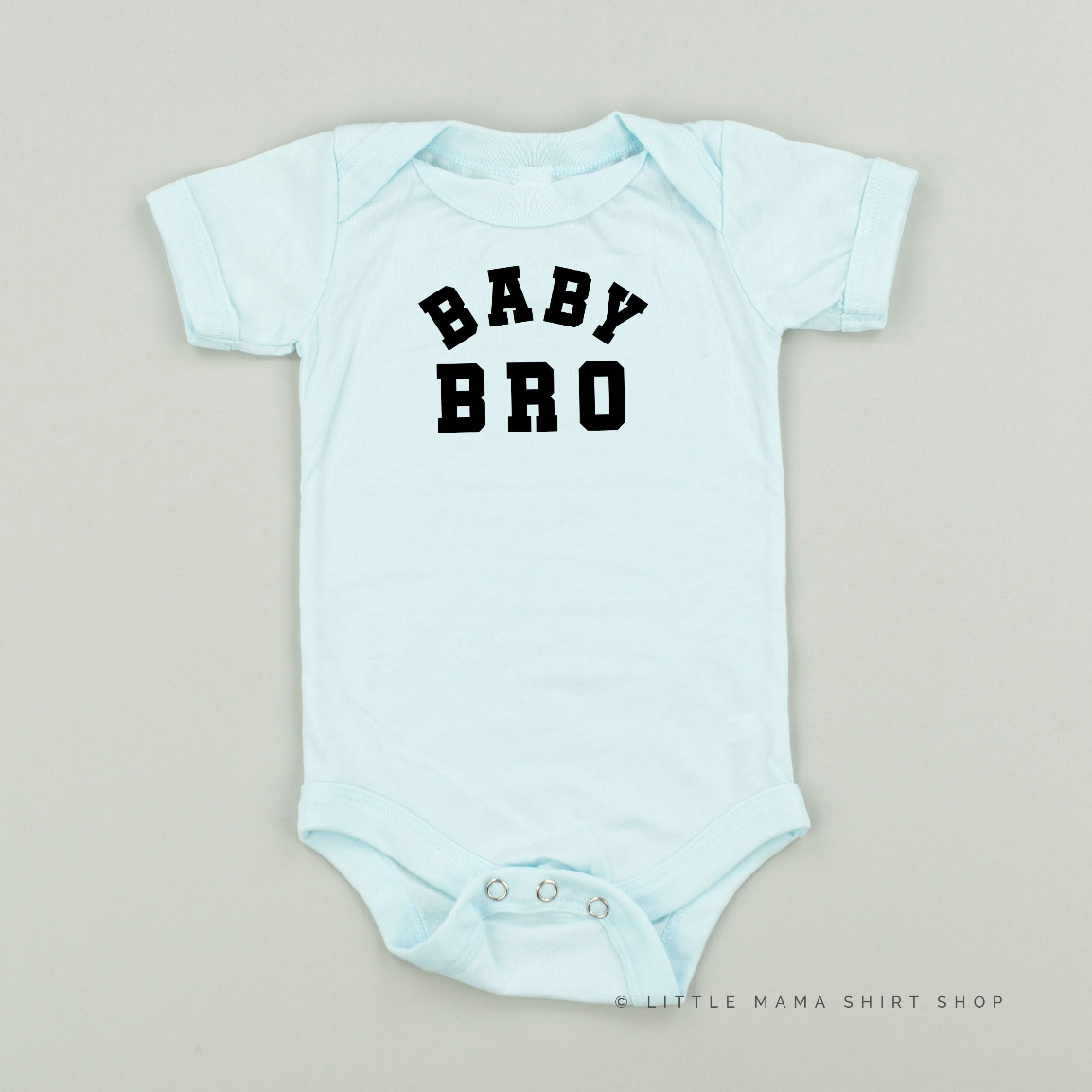 Varsity 'Bro' Sibling Tees - (Choose Your Role) - Child Tee Little Mama Shirt Shop