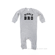 Varsity 'Bro' Sibling Tees - (Choose Your Role) - Baby Sleeper Little Mama Shirt Shop