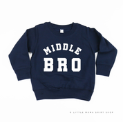 Varsity 'Bro' Sibling Tees - (Choose Your Role) - Child Sweater Little Mama Shirt Shop