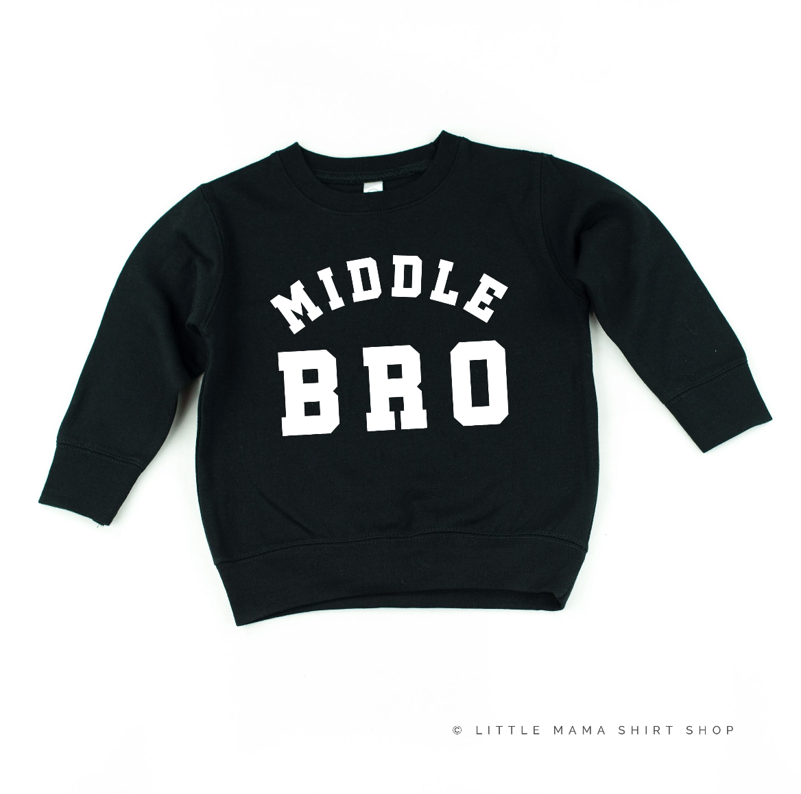 Varsity 'Bro' Sibling Tees - (Choose Your Role) - Child Sweater Little Mama Shirt Shop