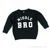 Varsity 'Bro' Sibling Tees - (Choose Your Role) - Child Sweater Little Mama Shirt Shop