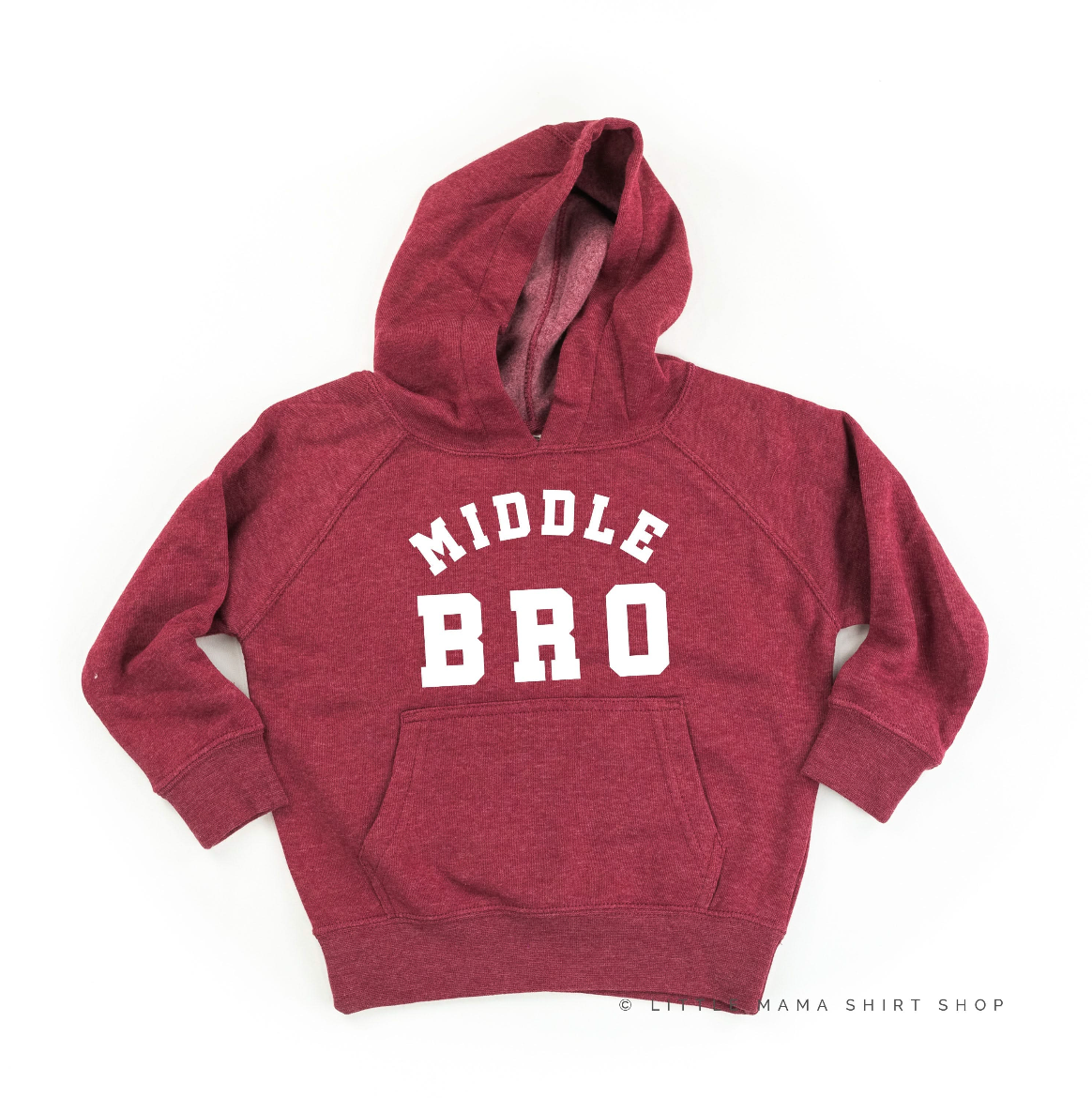 Varsity 'Bro' Sibling Tees - (Choose Your Role) - Child Hoodie Little Mama Shirt Shop LLC
