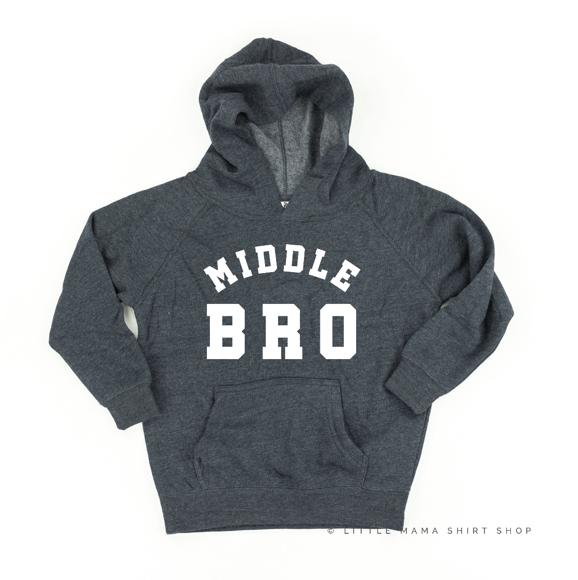 Varsity 'Bro' Sibling Tees - (Choose Your Role) - Child Hoodie Little Mama Shirt Shop LLC