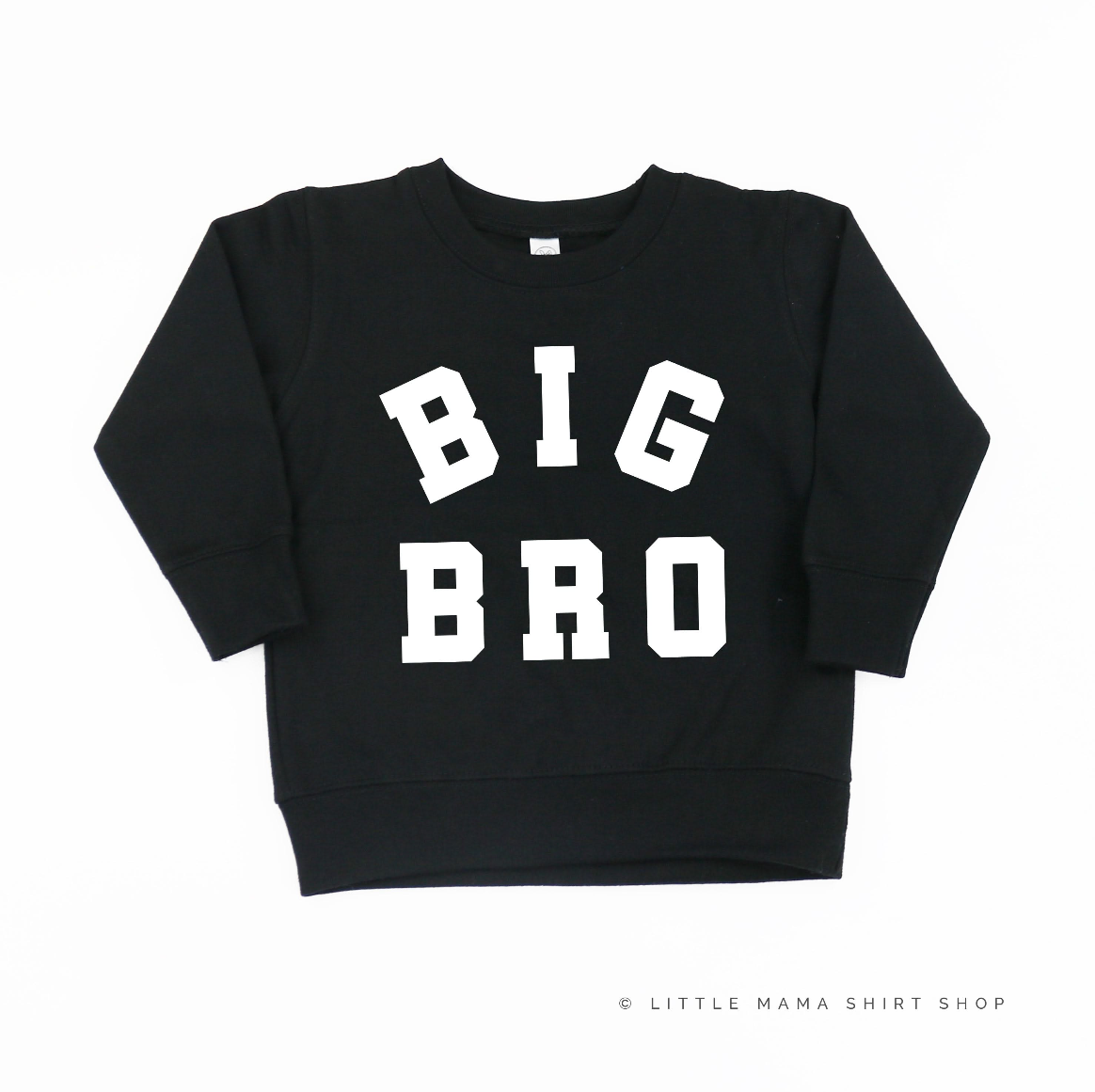 Varsity 'Bro' Sibling Tees - (Choose Your Role) - Child Sweater Little Mama Shirt Shop
