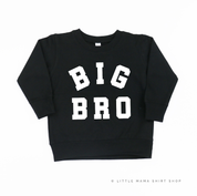 Varsity 'Bro' Sibling Tees - (Choose Your Role) - Child Sweater Little Mama Shirt Shop