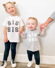 Varsity 'Bro' Sibling Tees - (Choose Your Role) - Child Tee Little Mama Shirt Shop