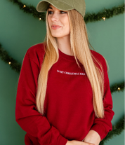 In My Christmas Era - Embroidered Basic Fleece Little Mama Shirt Shop LLC