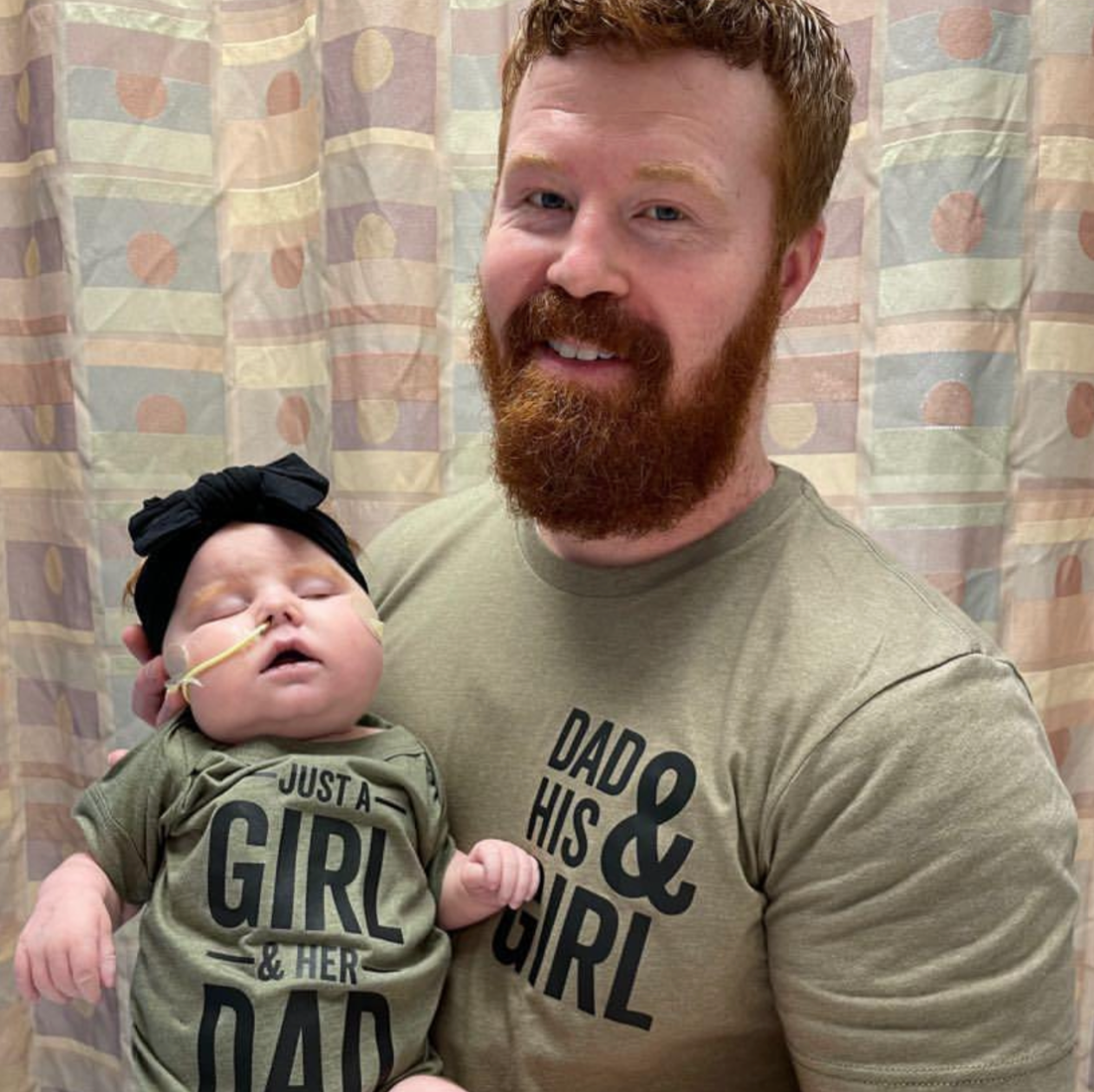 Dad & His "Boy(s) / Girl(s)" - Unisex Tee Little Mama Shirt Shop